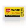 Żyletki Feather 10szt (żółte)