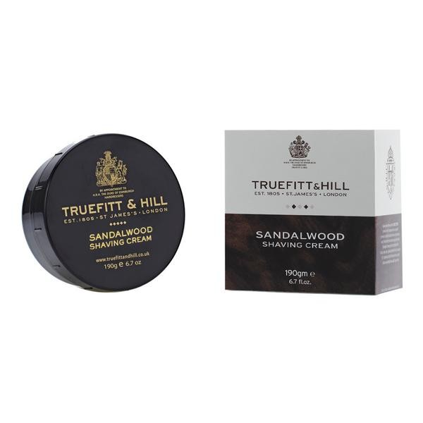T&H Sandalwood - krem do golenia w tyglu 190g