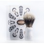Antiga Barbearia, pędzel do golenia Chiado, Fine Badger, rączka z polerowanej żywicy