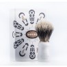 Antiga Barbearia, pędzel do golenia Chiado, Fine Badger, rączka z polerowanej żywicy