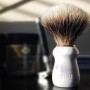 Antiga Barbearia, pędzel do golenia Chiado, Fine Badger, rączka z polerowanej żywicy