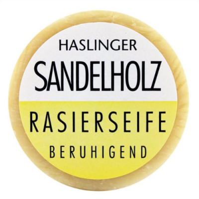 Haslinger, sandałowe mydło do golenia 60g