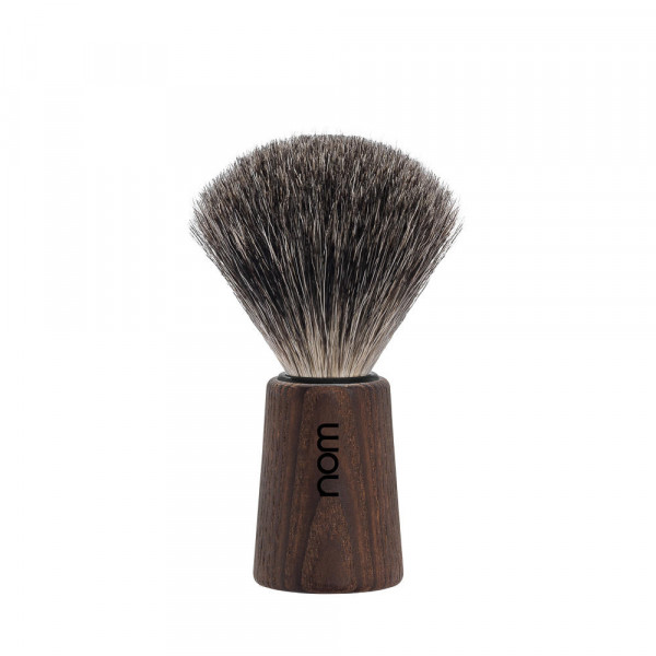 Muhle NOM THEO 81 DA, borsuk Pure Badger, pędzel do golenia, jesionowa rączka
