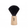 Muhle NOM THEO 21PA, Black Fibre, pędzel do golenia, naturalna jesionowa rączka