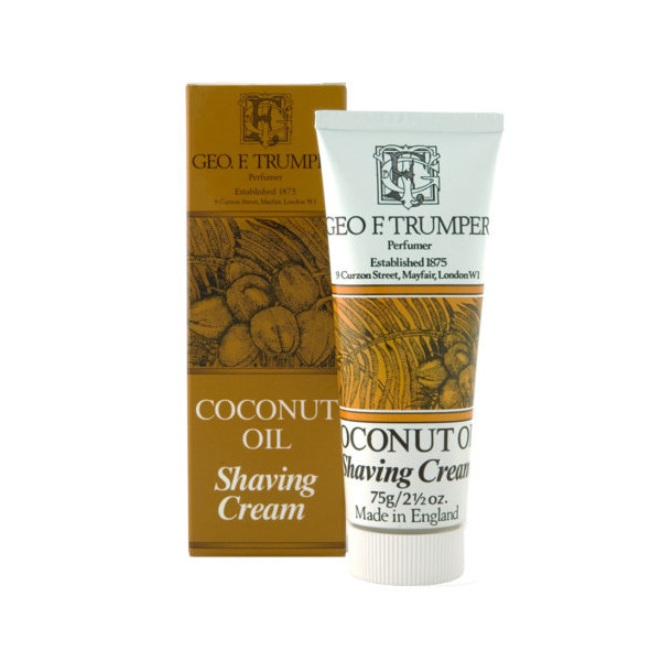 Geo F. Trumper "Coconut", kokosowy krem do golenia w tubie 75g