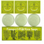 Geo F. Trumper "Wild Fern", zestaw 3 mydeł kąpielowych, 3 x 75g