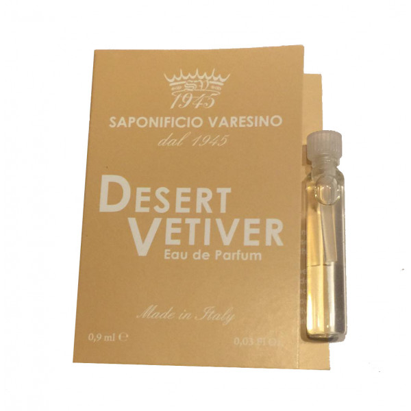Tester: Saponificio Varesino, "Desert Vetiver", perfumy