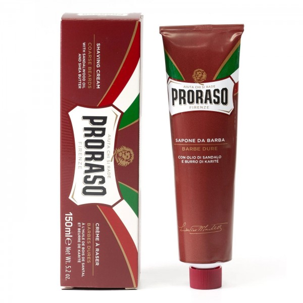 PRORASO - krem do golenia (linia czerwona) w tubie 150ml