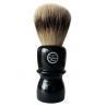 Heritage Shave, Wysoki, Silvertip Badger, pędzel do golenia, kolor czarny