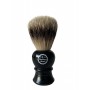 Heritage Shave, Wysoki, Silvertip Badger, pędzel do golenia, kolor czarny
