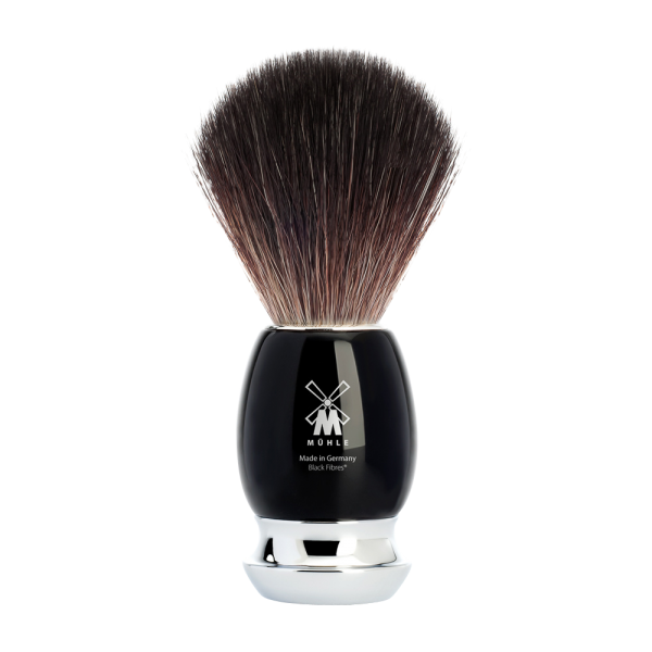 Muhle 21 M 336 VIVO, Black Fibre, czarna żywica, pędzel do golenia