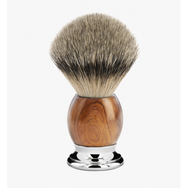 Muhle 93 H 47 SOPHIST, Silvertip, drewno żelazne, pędzel do golenia