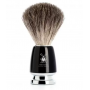 Muhle 81 M 226 RYTMO, borsuk Pure Badger, czarna żywica, pędzel do golenia