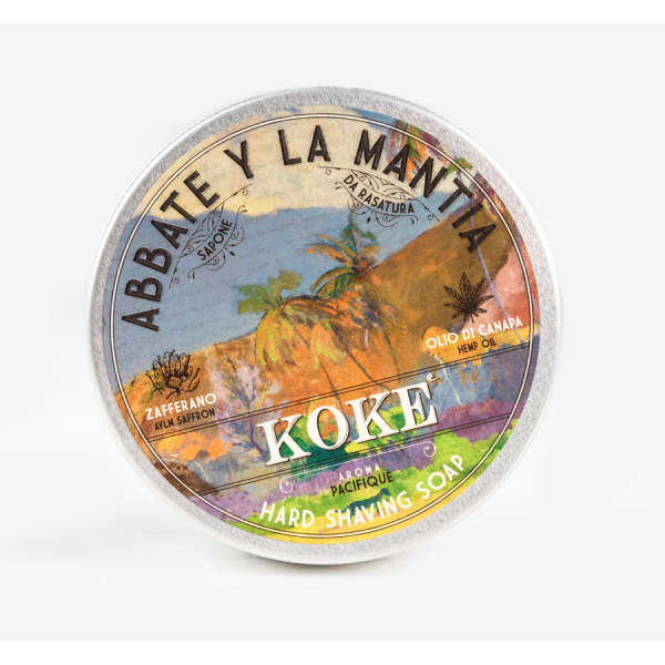 Abbate Y La Mantia, KOKE, twarde mydło do golenia, 80g