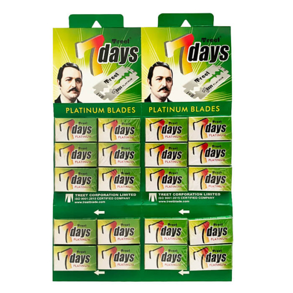Żyletki Treet 7 days platinum