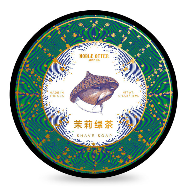 Noble Otter, Jasmine Green Tea, mydło do golenia, 118ml