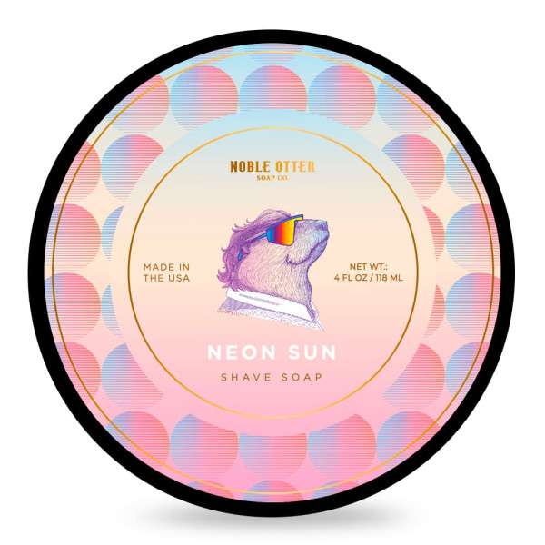 Noble Otter, Neon Sun, mydło do golenia, 118ml